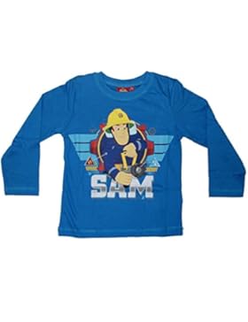 Feuerwehrmann Sam Jungen Langarmshirt