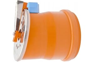 HYDRODIV CLAPET DE NEZ Ø 100 FEMELLE A COLLER, ANTI-RETOUR, PROTEGE DES REMONTEES D'ODEURS ET D'EAU