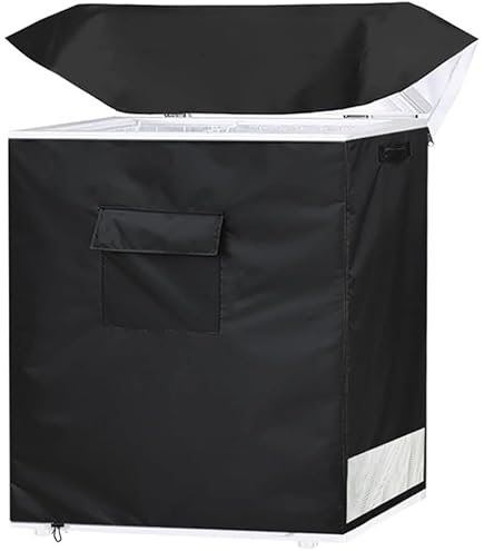 Copertura Per Congelatore Esterno Jonikuper - Tessuto Oxford 210D, Grigio S - Foto 6