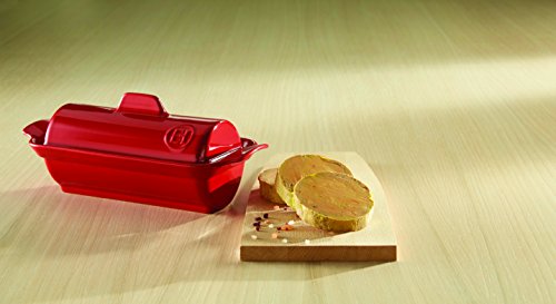 Emile Henry Terrine für Stopflebermedaillons, Keramik, 24,5 x 10,5 x 10 cm Grand Cru - 3