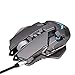 Produktbild Happysdh Gaming Maus, Computer Laser Optische Gaming Mouse, 4000 DPI PC Gamer Maus mit 12 - Level Einstellbarer DPI, LED Beleuchtung, 7 Tasten, USB kabelgebundene, Rechtshänder