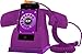 Price comparison product image Ice-Watch Ice-Phone Retro Handset - Purple Rubberised Finish