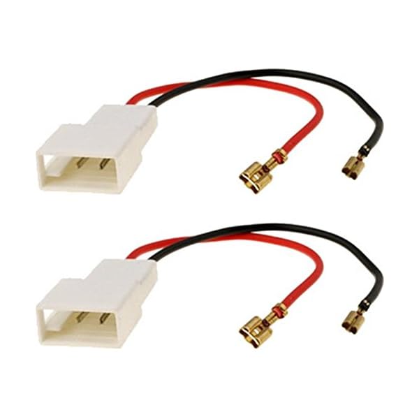 Sound Way 2 x Cables Adapter Stecker für Lautsprecher Lautsprecher für Citroen, Peugeot, Toyota ah-11