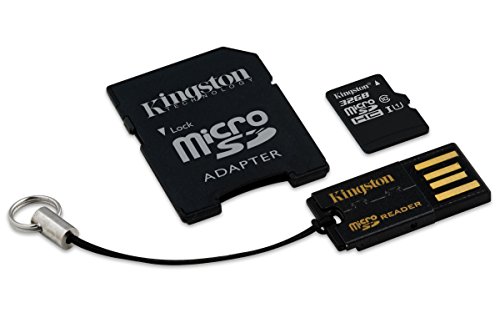 Kingston Mobility Kit micro-SDHC/SDXC 32GB Klasse 10, Karte plus SD und USB-Adapter - 3
