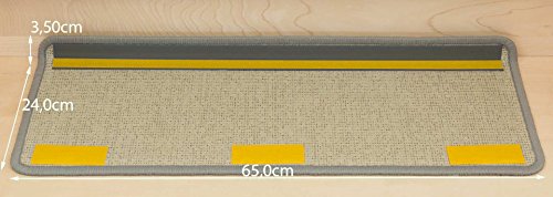 Kettelservice-Metzker® Stufenmatten Monza im 15er SparSet Rechteckig Anthrazit - 5