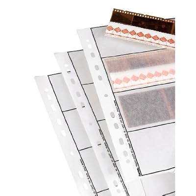 Hama 00002256 Feuillets-pochettes pour négatif 6 x 9 cm Cristal mat