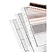 Hama 00002256 Feuillets-pochettes pour négatif 6 x 9 cm Cristal mat