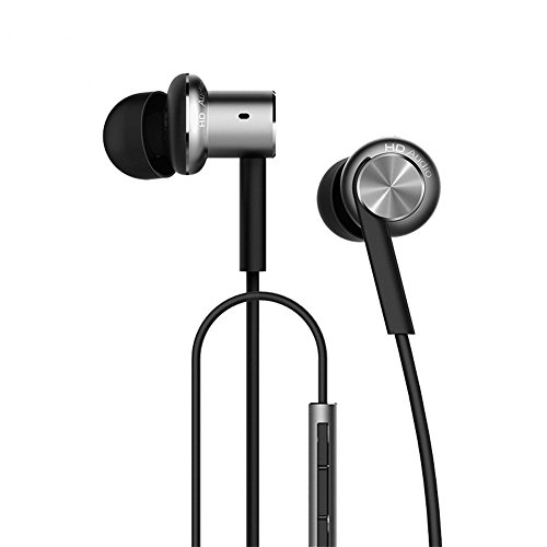 Xiaomi H  brido Dual Auriculares Earphone H  bridos Auriculares Intra-auriculares multi-unidad C  rculo Hierro Mixto Auriculares de Pist  n con Control Remoto por Cable con Control de Micr  fono  Plata Spacegrau 