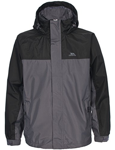 Trespass Herren Jacke Rogan Gre L grau - Dunkelgrau
