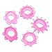 Produktbild ECMQS 5 STÜCKE Silikon Penisring, Verzögerung Ejakulation Flexible Klitoris Orgasmus Ringe Kleber Cockring Penisring Für Männer Sex Produkte Sex Spielzeug