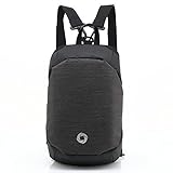 Fresion Beiläufige Brusttasche Herren Damen Unbalance Brustbeutel Wandern Outdoo
