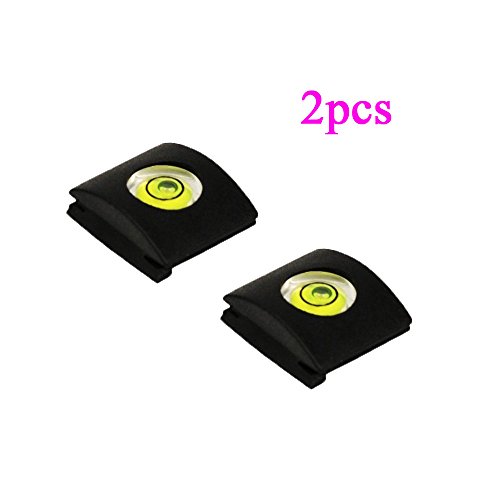 Lot de 2  Lampe torche Cam  ra Hot Shoe pour PAC Niveau    bulle pour Appareil photo Canon Nikon Panasonic Fujifilm Olympus Pentax Sigma DSLR SLR Evil