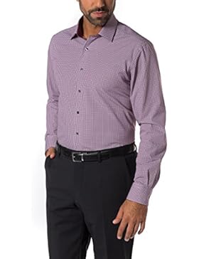 ETERNA Langarm Hemd MODERN FIT Popeline bedruckt