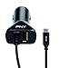 Produktbild PNY p-dc-tc-k01 – 04-rb Auto schwarz Ladegerät von Mobiltelefonen – Ladegeräte von Mobiltelefonen (Auto, Handy, Tablet, Zigarettenanzünder, Schwarz, 1,2 m, 5 V)