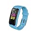 Produktbild TianranRT Bluetooth Mit Herz Rate H1 Herz Rate Blut Druck Monitor Steckplatz Handgelenk Wasserdicht Bluetooth SmartWatch (Blau)