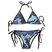 Produktbild Cool Shark Sea Bikini Women's Summer Swimwear Triangle Top Bikinis Swimsuit Sexy 2-Piece Set
