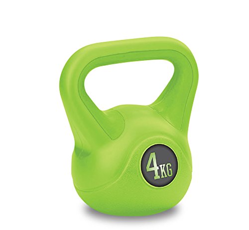 PinkWebShop Boyz Toys Easy Grip Kettle Bell - Green, 4 kg