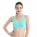 Produktbild Dorical Damen Sport BH Starker Halt Ringerrücken Große Brüste Lauf Fitness Yoga Bra, Schwarz Damen Sportunterwäsche Sport-BH Racerback Leichter Halt ohne Bügel und Einlagen