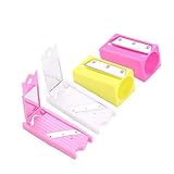 Einzelgröße: Gurkenspitzer: L * B: 9,2 * 5,2 cm (3,62 * 2,05 Zoll); Gurkenhobel: L * B * H: 11 * 5 * 1,5 cm (4,33 * 1,97 * 0,59 Zoll)