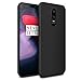 Price comparison product image OnePlus 6 Case, EasyAcc Black TPU Cover Phone Case Matte Finish Slim Profile Phone Protectors for OnePlus 6