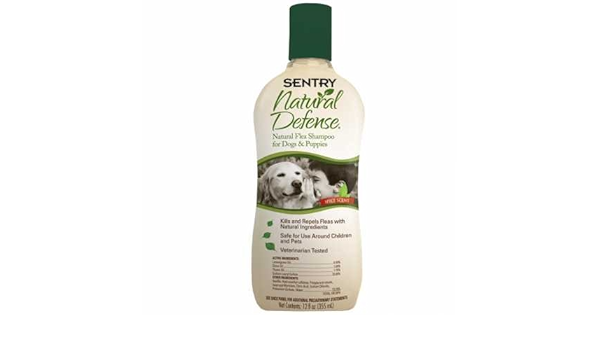 sentry dog shampoo