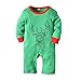 Produktbild Peng sounded Home Top Kostüme für Erwachsene Neugeborenes Baby-Weihnachtsbaumwolloverall-Butike 1 PC verdickte Winter-Kleidungs-Spielanzug für Kinder Xmas Gift (Größe : 80cm)