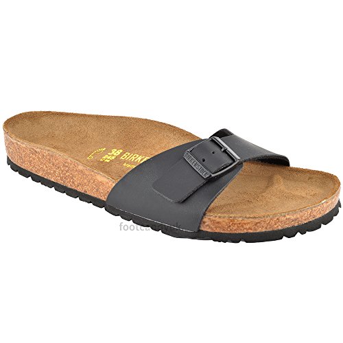 WOMENS MADRID SANDALS BLACK UK 8 EUR 41