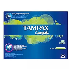 Tampax Compak Tampons 22s - Super