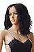 S-noilite® Charming Loose Wave Bob Wig Natural Wavy Curly Lace Front Wigs 1B off Black