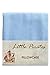 Brand New Baby Cot Bed Pillow Case 60 x 40 - 100% Cotton - Blue