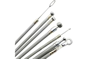 GENERICO Kit trasmissione 7 cavi fili con guaina in teflon Compatibile con Vespa PK 50 S/PK 50 XL