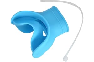 AMZLORD Boquilla de mordida de buceo, boquilla de esnórquel de silicona, reguladores de boquilla de tubo de buceo para tiendas de buceo, buceo, natación, entrenamiento, accesorios de respiración -