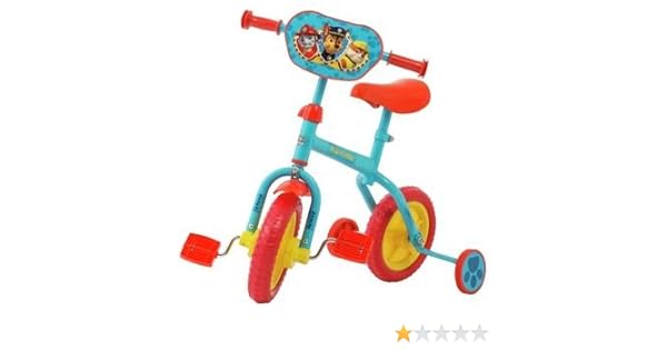paw patrol 10 inch bike
