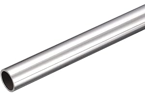 QUARKZMAN 304 Inox Acier Tube, OD 15mm x 1mm Paroi Épaisseur 250mm Longueur Métal Tubes pour Industrie Machines