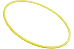 SPORTTEC Aro de Gimnasia Sport-Tec de plástico, Hula Hoop, aro de Entrenamiento, aro de Gimnasia, aro de Fitness, 70 cm, 340g