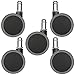 Produktbild Casters 2-Zoll-BüRostuhl-Lenkrolle - Zweirad-Lenkrollensicherungsring Aus Hochfestem Abs-Kunststoff, 250 Kg Tragend, 5 Packungen