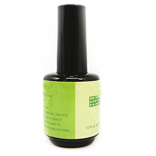 BF New No Burn Acrylic Primer Base 0.5 FL.oz Nail Art Tips Manicure Tool CODE: 60A