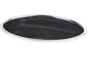 FLAMEER 2-Ply Mesh Drum Set Head Silent 8/10/12/13/14/inch Drumhead Drum Skin Black - Black, 8inch