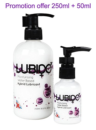 Lubido Hybrid Moisturising Lubricant 250ml And 50ml