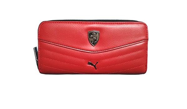 puma ferrari wallet red