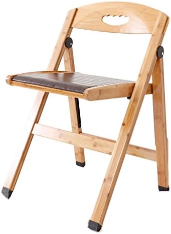 Desk Chair Modern Simple Household Solid Wood Folding Chair With Back Chair Office Chair ( Design : Pack of 3 )