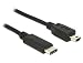 Produktbild OKS Verbindungskabel - USB Typ C Stecker - USB 2. 0 Typ Mini B Stecker, 1, 8 m