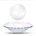 Produktbild NSOP 3D-Magnet Aufhängungs Lautsprecher, Simulation Moon Light USB-Aufladung Drahtloser Bluetooth-Sound Für Mini-Handy, Computer,White