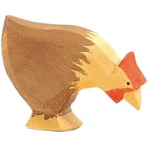 Ostheimer Huhn Braun – Holzfigur Zum Spielen Und Dekorieren