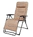 Produktbild Relaxliege Relax Lounger Westfield rock braun 140kg belastbarkeit gepolstert Hochlehner Campingstuhl Klappstuhl B-Ware
