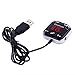 Produktbild FM Transmitter Auto KFZ Radio Transmitter MP3 Musik AUX-IN mit 2 Port Autoladegerät USB Stecker und Mikrofon für Apple iPhone 4/4s/5/5s/6/6s/6 Plus/6s Plus, Samsung Galaxy S4/S5/S6/S6 Edge/S6 Edge Plus/S7/Note 3/Note 4/Note 5, HTC One, Motorola, Sony Xperia, andere Smartphones und Tablets