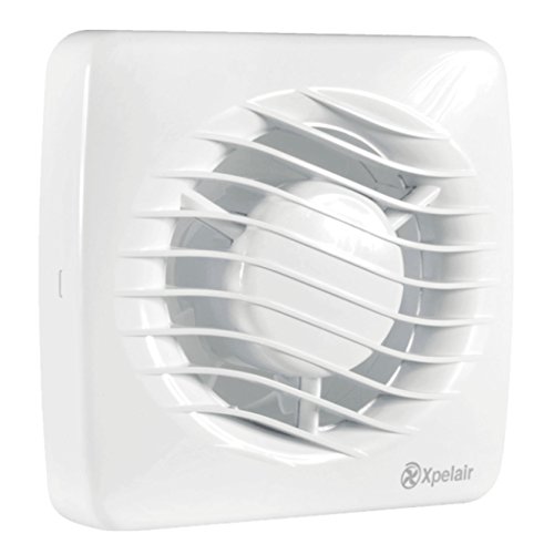 Xpelair DX100 4 100mm Bathroom Extractor Fan with Window or Wall Kit