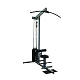 Body-Solid Selectorised Lat Machine with 285lb weight stack