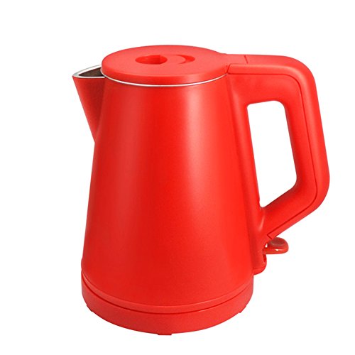 SYF Bouilloire lectrique, 600ML 1000W, Bouilloire Portable De Voyage - Plastique ABS + Acier Inoxydable, Sourdine Anti-brlure Taille (13.2x18cm) A+ (Couleur : Red)