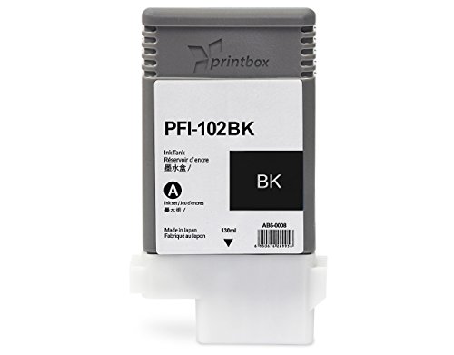 Preisvergleich Produktbild Tintenpatrone PFI-102 kompatibel für Canon Imageprograf (0895B001), Black